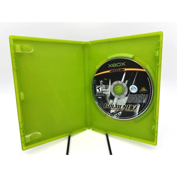 Golden Eye Rogue Agent Xbox Authentic MISSING MANUAL Tested & Working - Picture 3 of 3